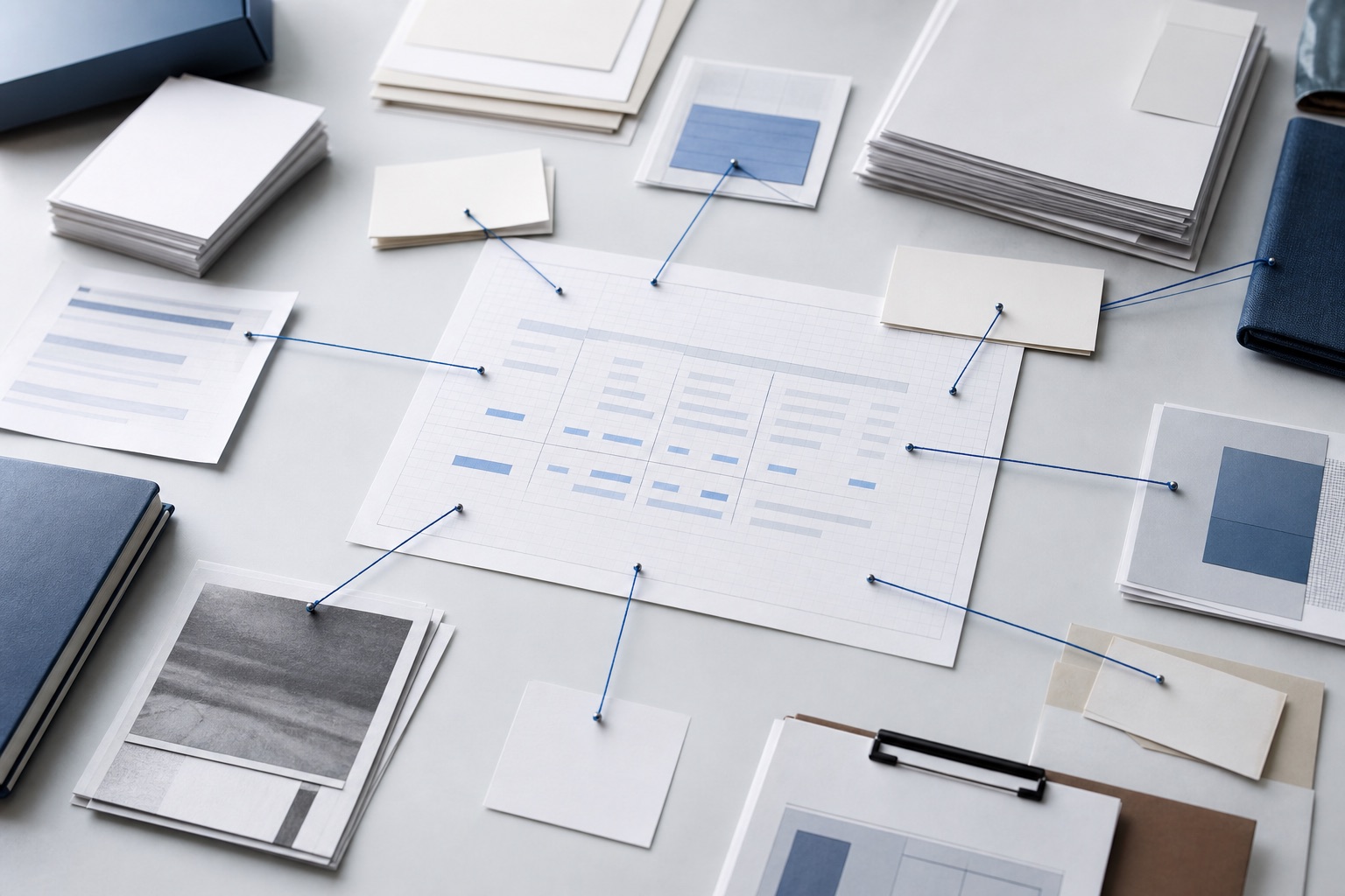 How to organize financial model assumptions